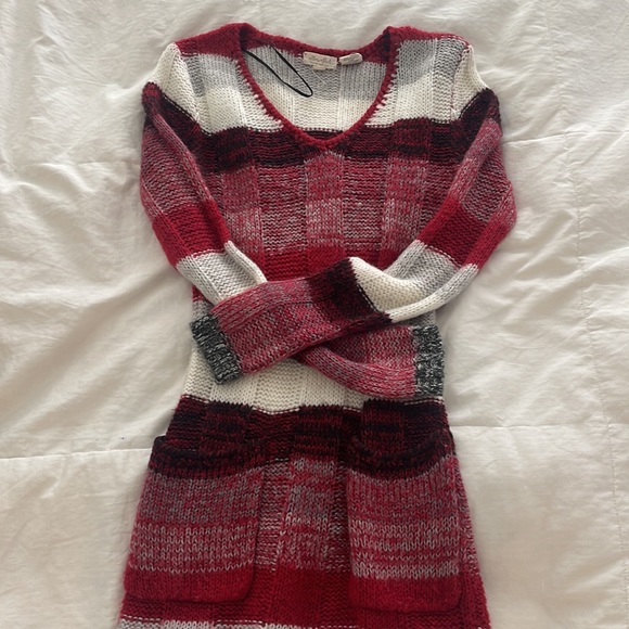 Ultra Flirts Sweater Red Dress (great for Christmas). - Picture 2 of 4